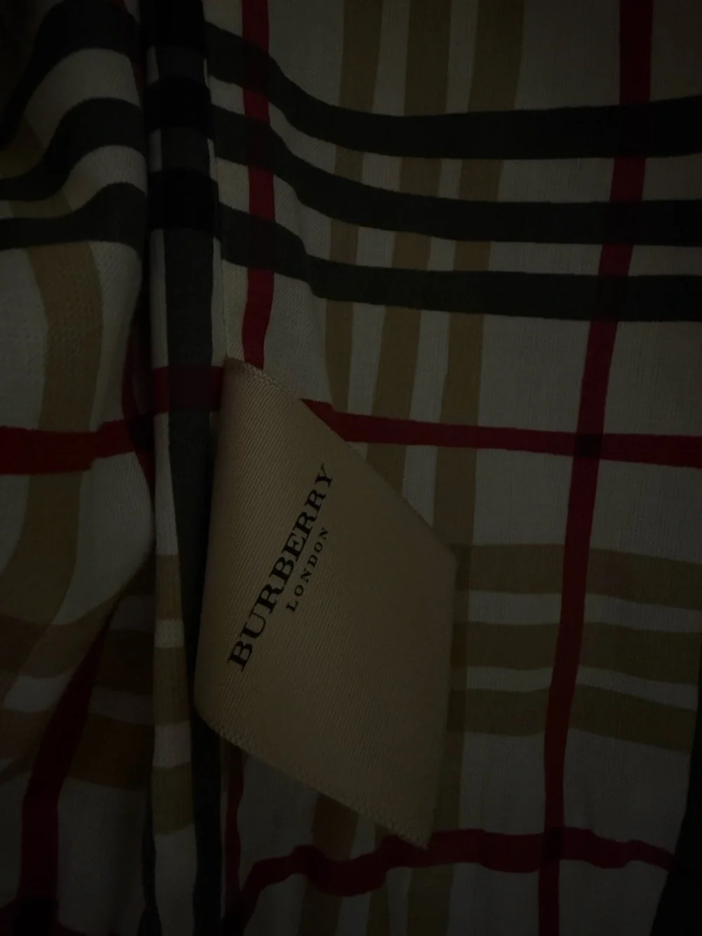 Burberry Black Women's Rain Jacket with Signature Check Lining - Picture 6 of 6